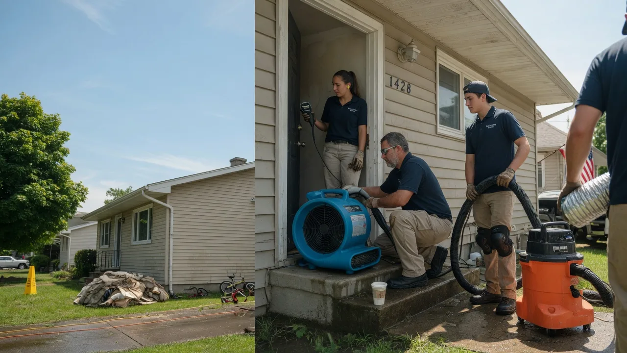 Water Damage Restoration in Kansas near me